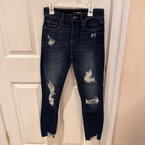 Fashionova high rise dark skinny Jean size 1